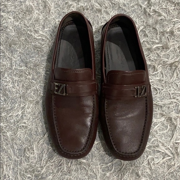 Zegna Leather bit Driver loafers main image 12